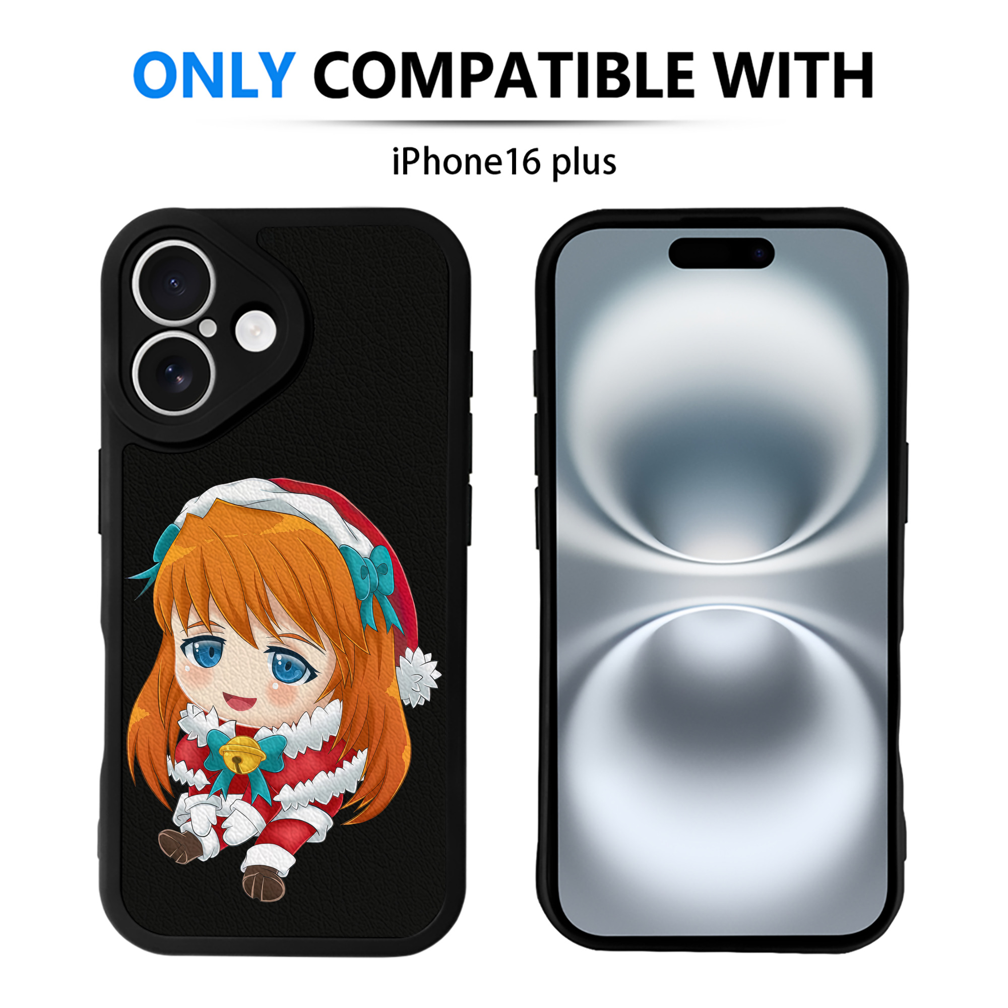 （画像用） EVA 新世紀エヴァンゲリオン 【iPhone 16シリーズ対応】シリコンスマホケース（レザー調） 材質：シリコン